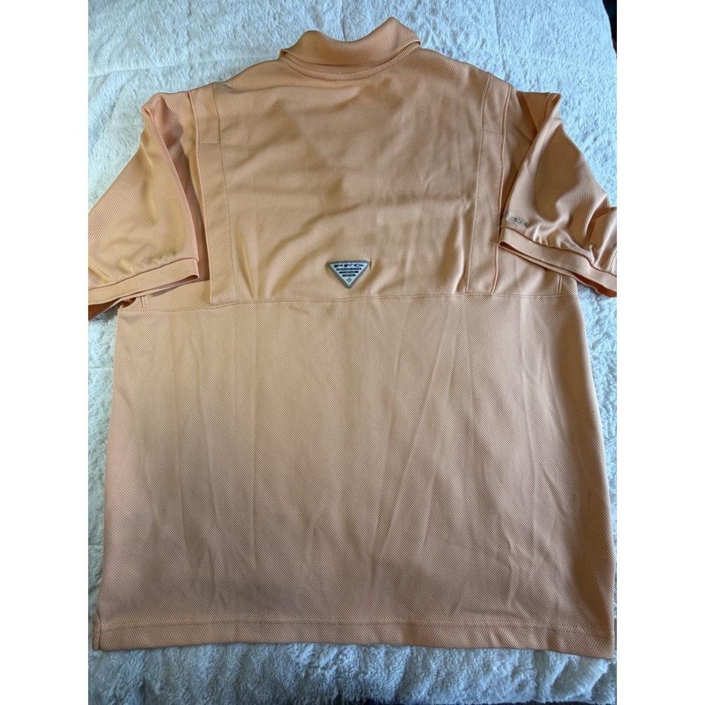 Columbia Men's PFG Polo Vented Omni-Shade Shirt. Men's XL - Picture 2 of 7
